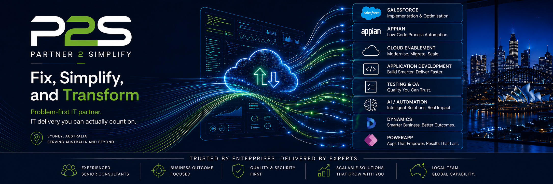 Partner2Simplify - IT delivery you can actually count on